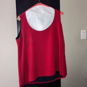 mark Heister Silk sleeveless top